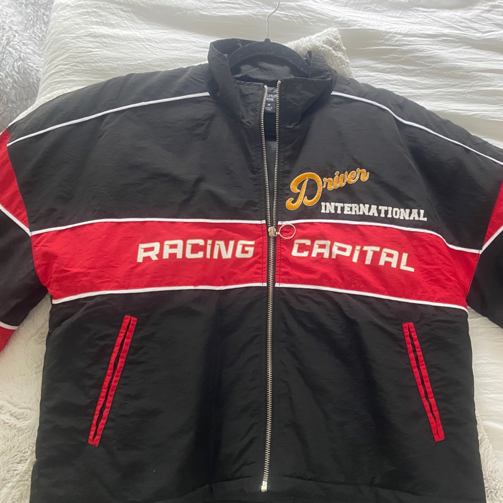 Pretty Little Thing racer jacket